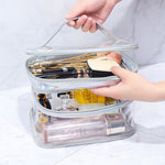 Transparent Women's Cosmetics Storage Bag