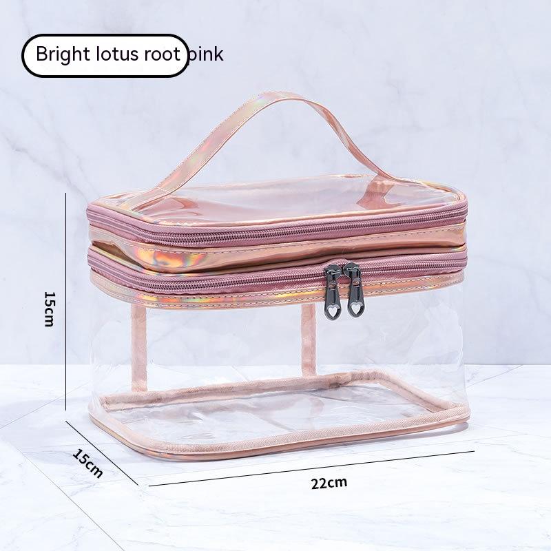 Transparent Women's Cosmetics Storage Bag